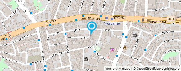 מפת הגעה אל בית ספר לאומנויות