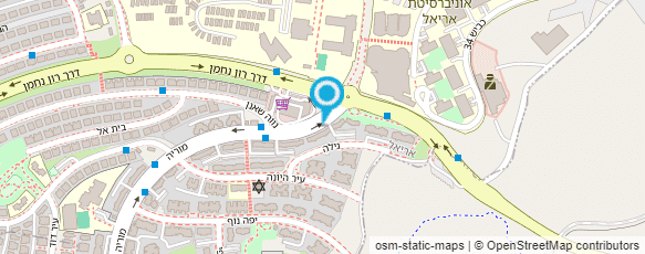 מפת הגעה אל פעוטון צעדים