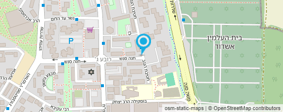 מפת הגעה אל ד"ר בן-ישראל נטע