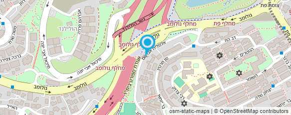 מפת הגעה אל "גני חברון" פיתוח וגינון (2000) בע"מ