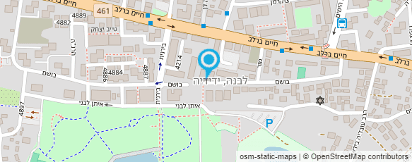 מפת הגעה אל תהילה שמולביץ-מנהלת רפואית