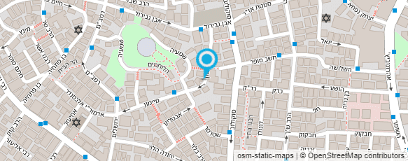 מפת הגעה אל חני אולמן - איפור מקצועי