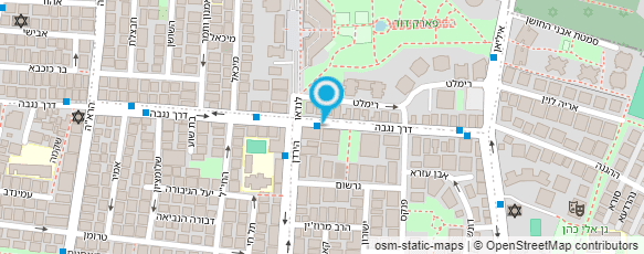 מפת הגעה אל ד"ר מרינה פלושנסקי