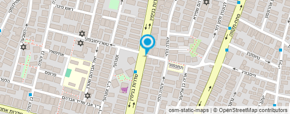 מפת הגעה אל עוזאל טכנאי מיזוג קירור וחשמל