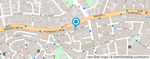 מפת הגעה אל פערי בלומנטל - אבחונים ולימודי גרפולוגיה