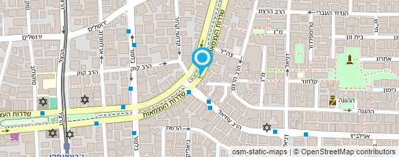 מפת הגעה אל ד"ר ורד גרצנשטיין