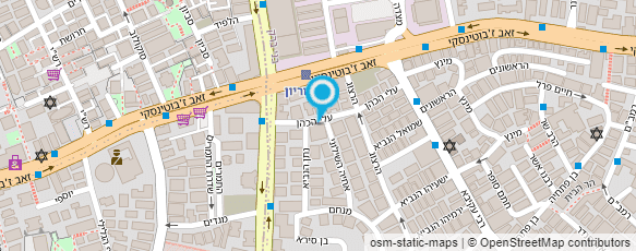 מפת הגעה אל ד"ר גרי דיאמונד