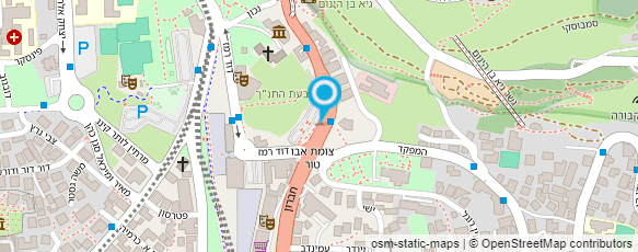 מפת הגעה אל סטודיו 6B המכינה לעיצוב