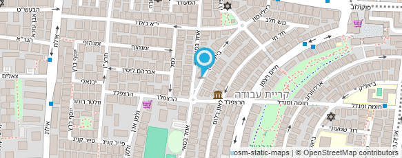 מפת הגעה אל מנסבך מכון רנטגן ודימות