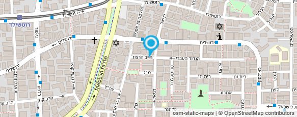 מפת הגעה אל ד"ר קאופמן אורן, מטפל במבוגרים וילדים