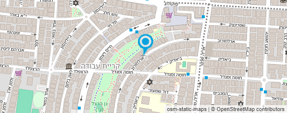 מפת הגעה אל מזי קוסמטיקה - MAZI