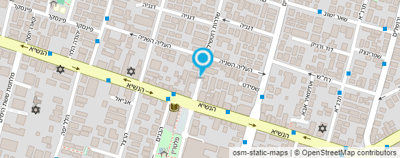 מפת הגעה אל ד"ר שיף יעקב