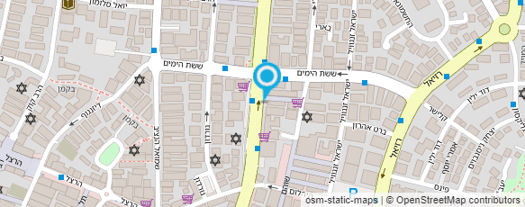 מפת הגעה אל המכללה למקצועות היופי-Breeze