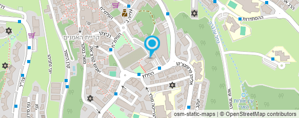 מפת הגעה אל מתנ"ס צפת