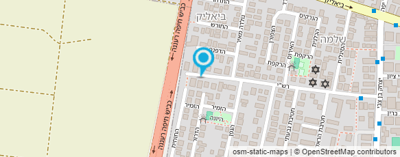 מפת הגעה אל רותי עיצוב שיער