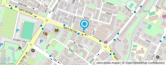 מפת הגעה אל היכל התרבות יבנה