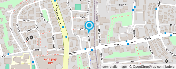 מפת הגעה אל ד"ר מאשה פישמן