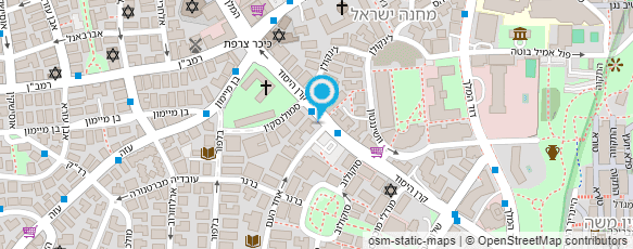 מפת הגעה אל משרד עו"ד א. שרביט