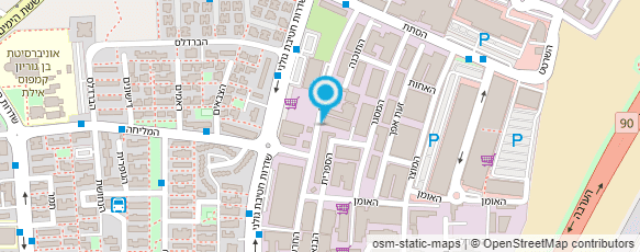 מפת הגעה אל אגוז במדבר 2004 אילת בע"מ