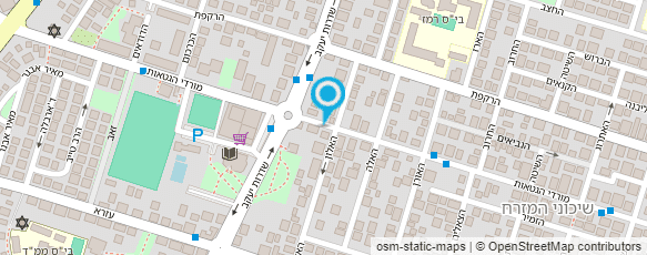 מפת הגעה אל א.ד איציק אוזן מפת הגעה אל א.ד איציק אוזן