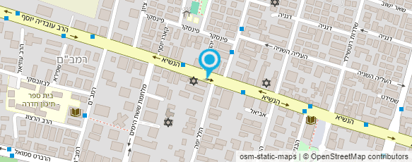 מפת הגעה אל בת מלך-אופנה צנועה