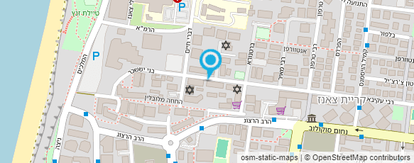 מפת הגעה אל עיתון בטאון צאנז