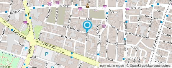 מפת הגעה אל סטודיו מתן שקד