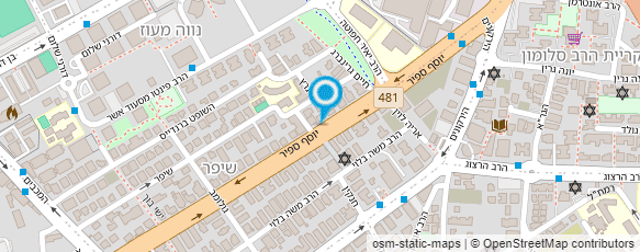 מפת הגעה אל עו"ד עינת חולי