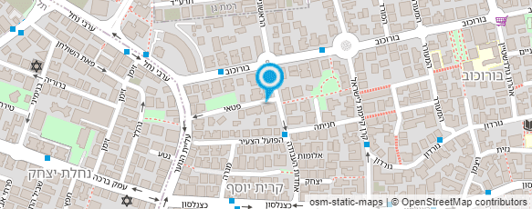 מפת הגעה אל בי"ס תום - בית אקשטיין