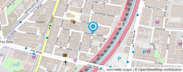 מפת הגעה אל המוסך