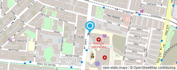 מפת הגעה אל ד"ר מנור יעל-קלינאית תקשורת למבוגרים