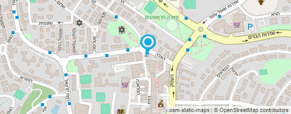 מפת הגעה אל גימנסיה בגרויות