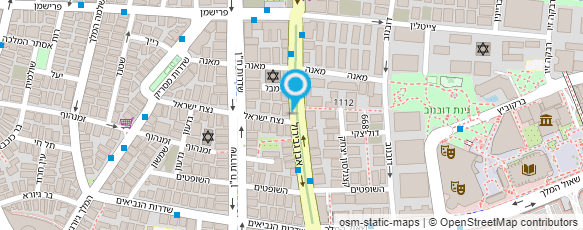 מפת הגעה אל עו"ד פזית רוור