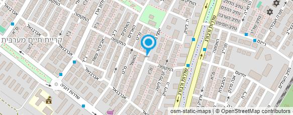 מפת הגעה אל צומת פרחים