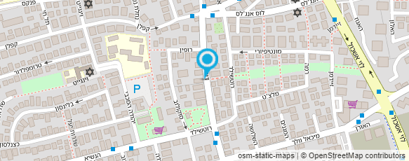 מפת הגעה אל ד"ר וייצן טובה