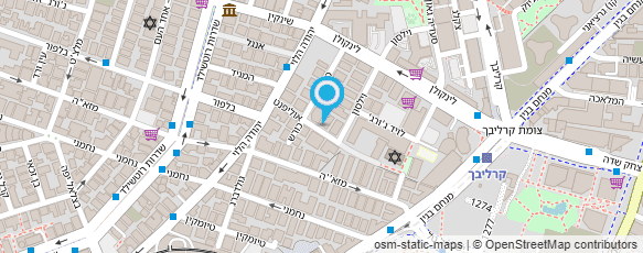 מפת הגעה אל סטודיו רחל קליין