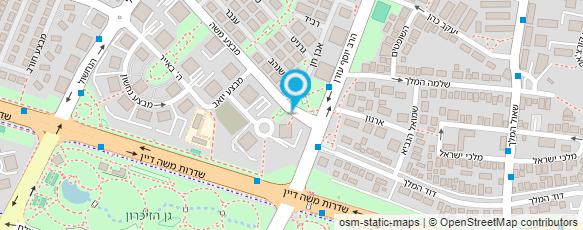 מפת הגעה אל קלוד אדריכלות ועיצוב פנים