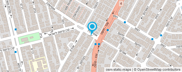 מפת הגעה אל ד"ר קאופמן צבי ברוך