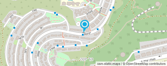 מפת הגעה אל ד"ר יודקביץ בוריס