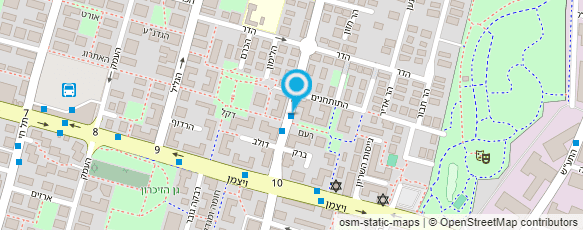 מפת הגעה אל רויטל מומחית לליקויי למידה