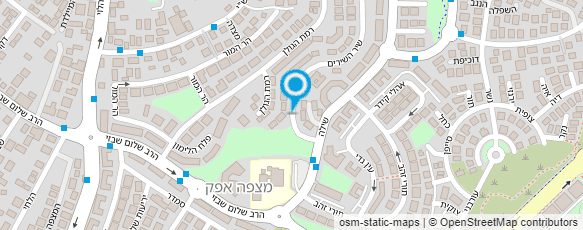 מפת הגעה אל ציון שאלתיאל-קו ישר-אדריכלות ירוקה