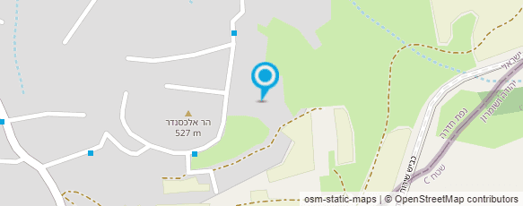 מפת הגעה אל צימר אסכנדר