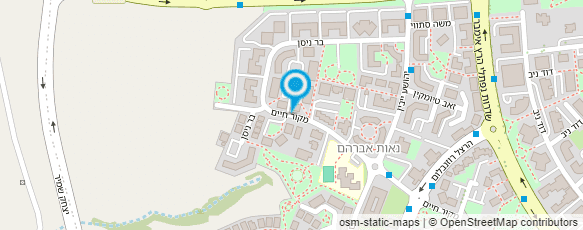 מפת הגעה אל צורית כהן - שיעורים פרטיים באנגלית