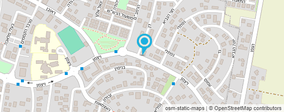 מפת הגעה אל עו"ד כהן-אבינדב יערית