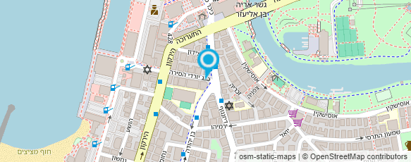 מפת הגעה אל שירלי הוד מאפרת וקוסמטיקאית