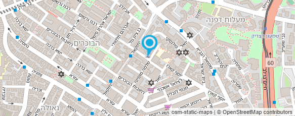 מפת הגעה אל מרכז העופות והבשרים