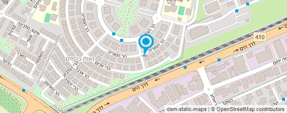 מפת הגעה אל אמדאוס הפקות פור יו