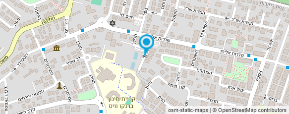 מפת הגעה אל פעוטון אפרוחים