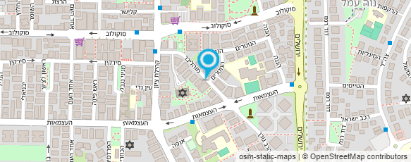 מפת הגעה אל יוסי קרסו צלם אירועים