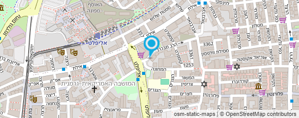 מפת הגעה אל הגוזרים - שירותי גזירה